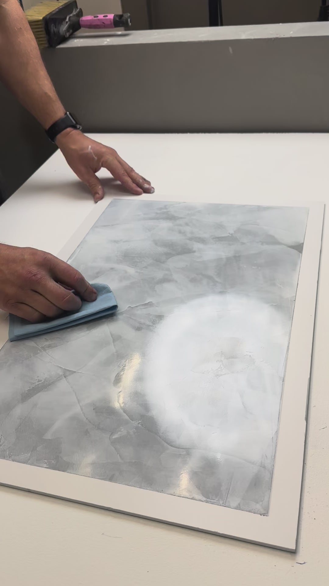 how to apply polished plaster