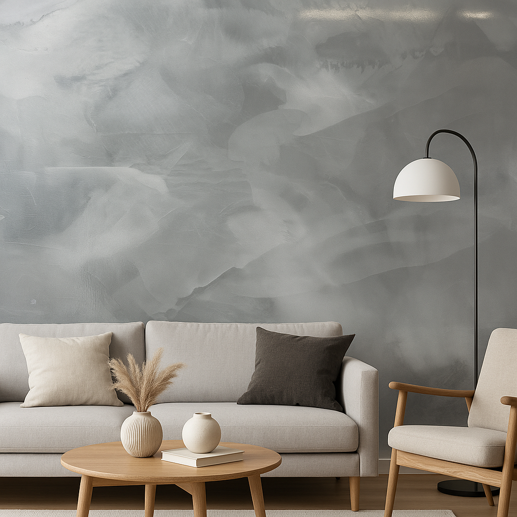 polished plaster finish